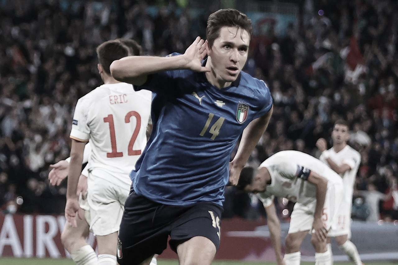 Italia 1-1 España: la selección italiana, finalista de la UEFA Euro 2020 