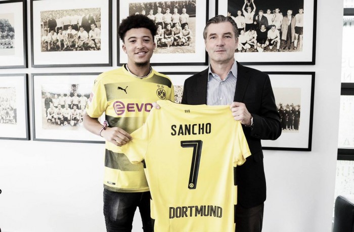 Borussia Dortmund, fatta per il giovane Sancho. Al Man City £170,000