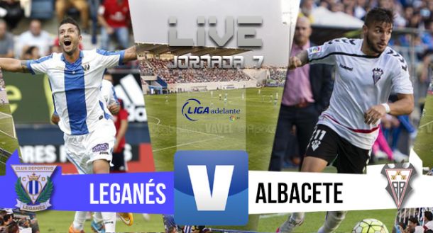 Resultado Leganés - Albacete Balompié en Segunda División 2015 (3-2)