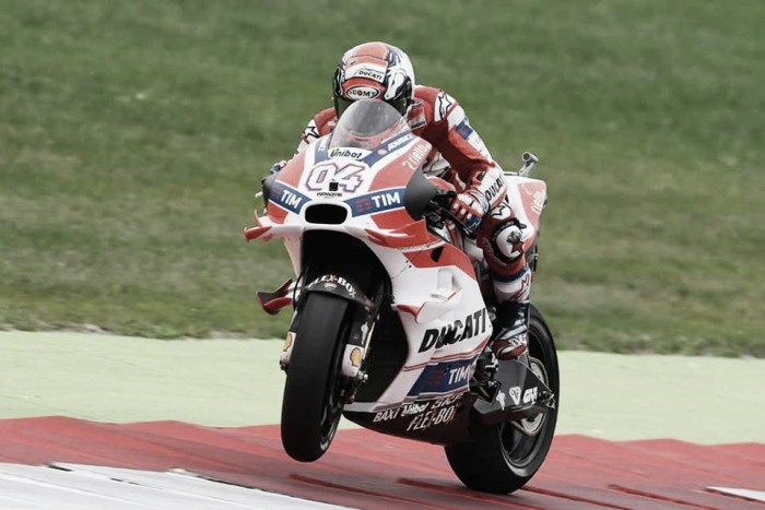 MotoGP, Gp di Misano - Podio amaro per Dovizioso: "In difficoltà nel finale, ma buon podio"