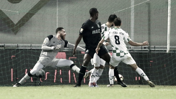Moreirense nas meias da Taça CTT: Francisco Geraldes elimina Porto desnorteado (1-0)