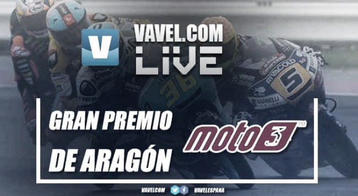 Carrera GP Aragón 2017 de Moto3 en vivo y en directo online