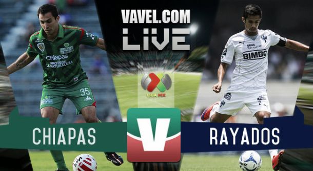 Resultado Jaguares Chiapas - Rayados Monterrey en Liga MX 2015 (2-2)