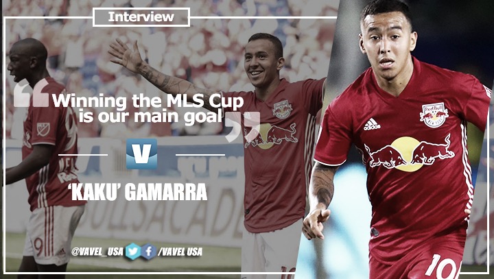 Interview. 'Kaku' Gamarra:
"Winning the MLS Cup is our main goal"