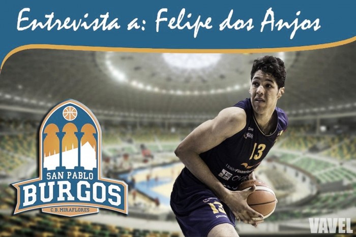 Entrevista. Felipe Dos Anjos: "Burgos es un equipo nuevo, por lo que me va a ayudar a crecer"