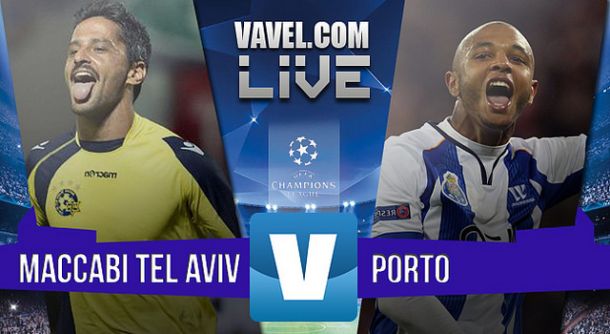 Resultado Maccabi Tel Aviv - FC Porto en la Champions League 2015 (1-3): Loptegui refuerza el liderato