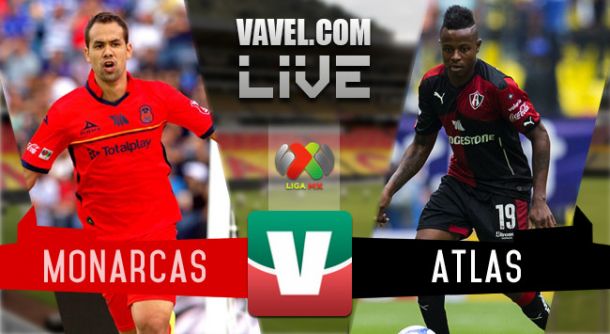 Resultado Monarcas Morelia - Atlas en Liga MX 2015 (0-1) Resultado Monarcas Morelia - Atlas en Liga MX 2015 (0-1)