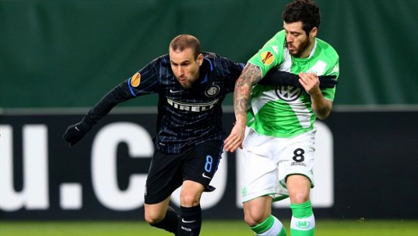 Live Inter - Wolfsburg in risultato partita Europa League (1-2)