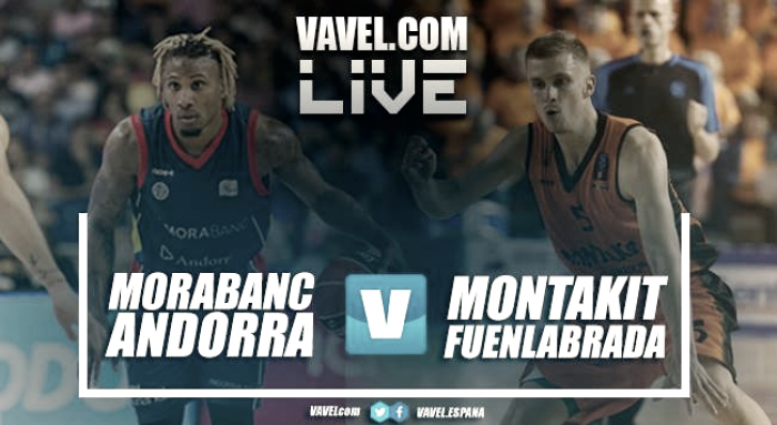 Resumen. MoraBanc Andorra 94-95 Montakit Fuenlabrada en ACB 2017