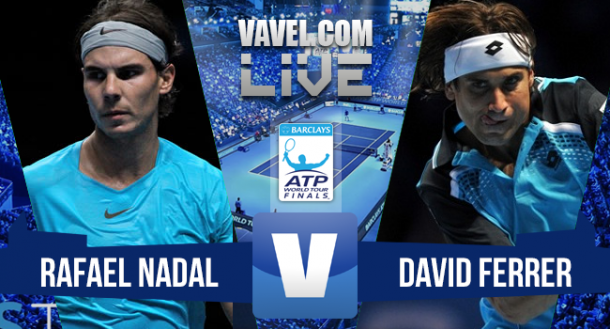 Resultado Rafael Nadal x David Ferrer no ATP Finals 2015