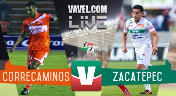 Resultado Correcaminos - Zacatepec en Ascenso MX 2015 (2-1)