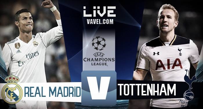 Risultato Real Madrid - Tottenham in diretta, LIVE Champions League 2017/18 - Varane (A), Ronaldo (r)!  (1-1)