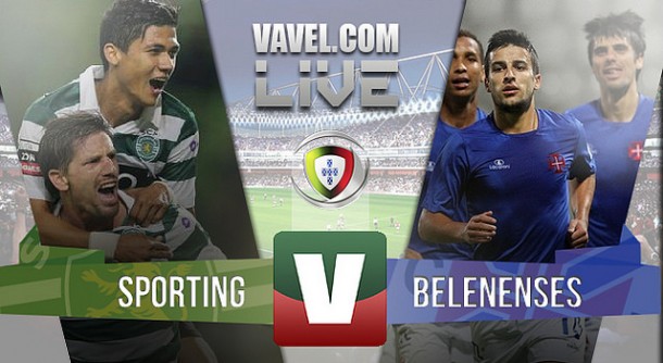 Resultado Sporting x Belenenses na Liga NOS 2015 (1-0)