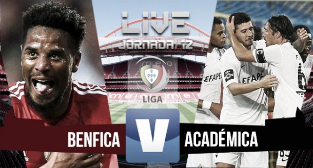 Resultado Benfica - Académica (3-0): dos penaltis señalan el camino