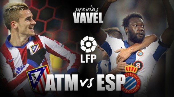Atlético de Madrid - Espanyol: los pericos ponen a prueba el gran momento rojiblanco