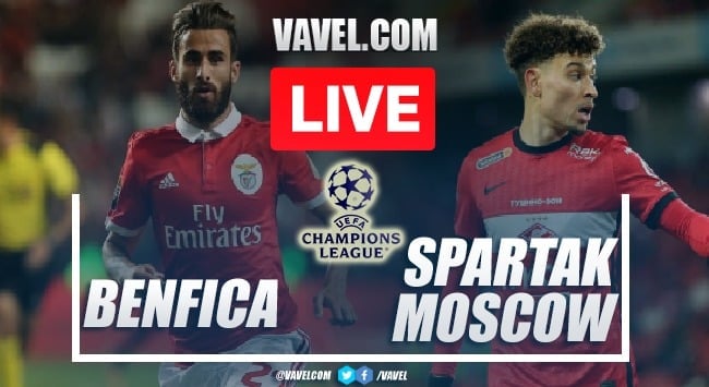 The images of the Spartak-Benfica match - SL Benfica