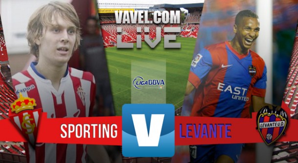 Sporting Gijón - Levante UD resultado (0-3): El Levante recupera la actitud