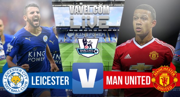 Resultado  Leicester City x Manchester United no Campeonato Inglês 2015/2016