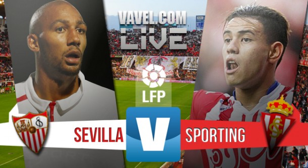Sevilla - Sporting de Gijón (2-0): al Sporting le vuelven a sobrar 15 minutos