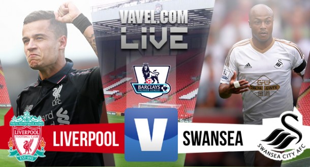 Resultado Liverpool x Swansea City no Campeonato Inglês 2015/2016