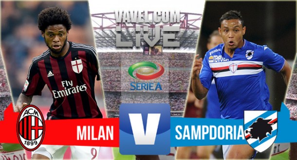 Resultado Milan x Sampdoria no Campeonato Italiano 2015/16 (4-1)
