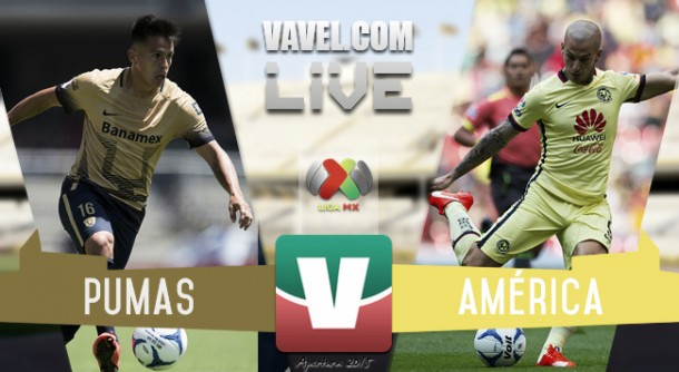 Resultado Pumas - América Semifinal de Vuelta Liga MX 2015 (1-3) Resultado Pumas - América Semifinal de Vuelta Liga MX 2015 (1-3)