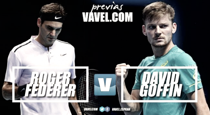 Previa Roger Federer - David Goffin: el maestro contra el guerrero