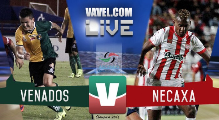 Resultado Venados Mérida - Necaxa en Ascenso MX 2016 (0-0)