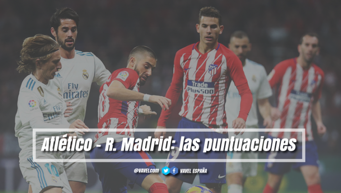 Atlético de Madrid-Real Madrid, puntuaciones del Atlético, jornada 12 de LaLiga Santander