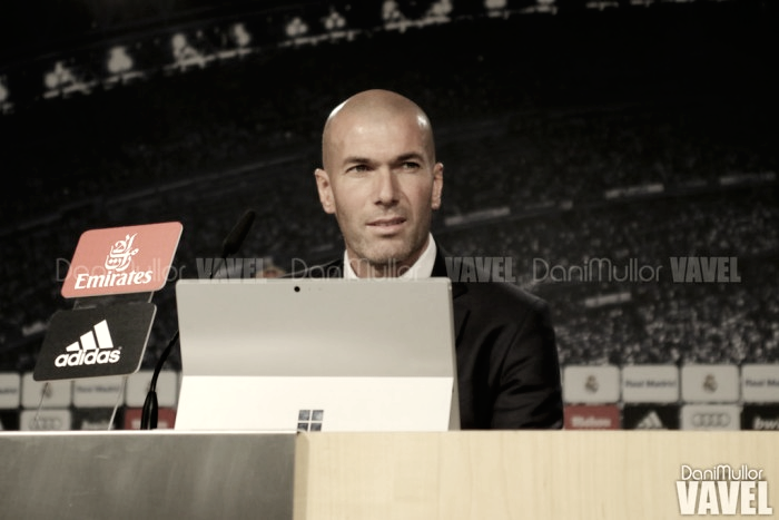 Zidane: "Será un buen partido para que Benzema y Cristiano vuelvan a marcar"
