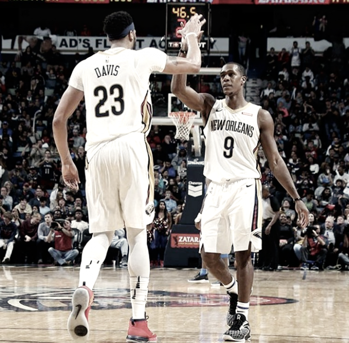 Pelicans triunfa ante los Spurs
