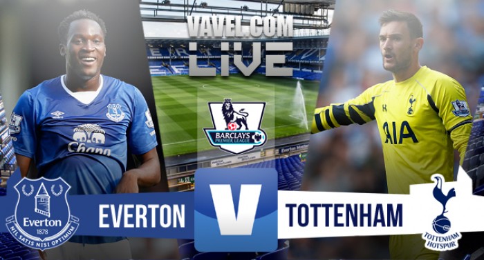 Live Everton - Tottenham (1-1) in Premier League 2015/16