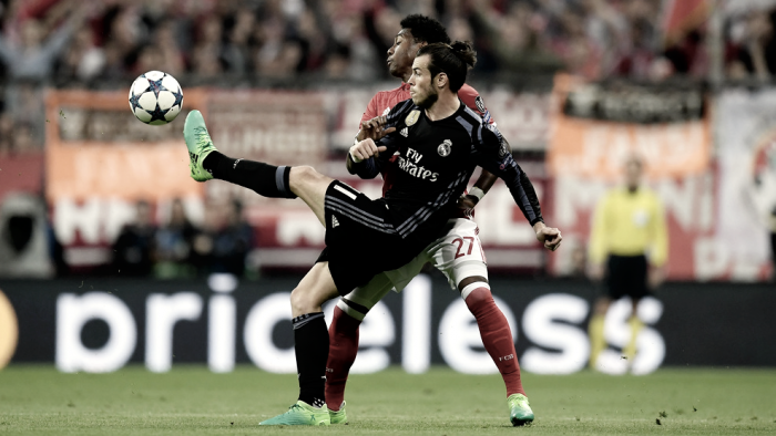 Bale es duda para la vuelta ante el Bayern