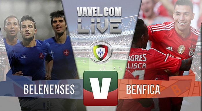 Resultado Belenenses x Benfica na Liga NOS 2016 (0-5)