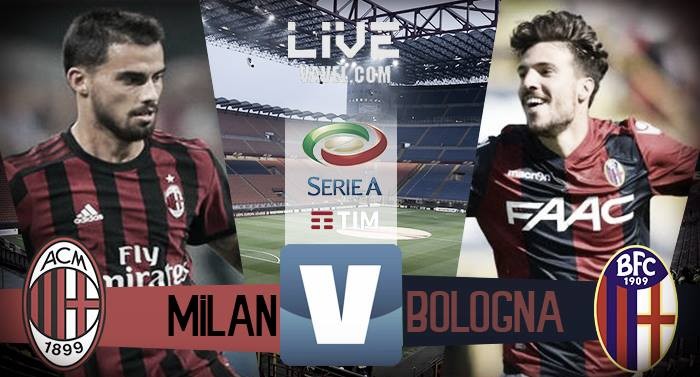 Risultato finale Milan - Bologna in diretta, Serie A 2017/18 LIVE (2-1): Doppietta di Bonaventura!