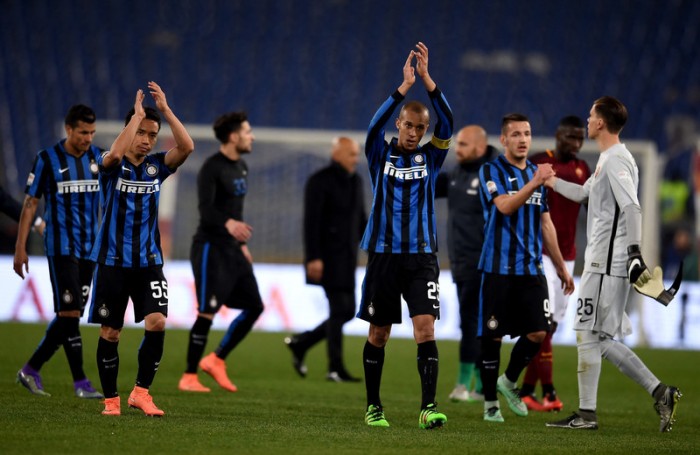 A Perisic risponde Nainggolan, 1-1 all'Olimpico