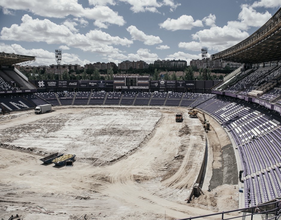 El Estadio José Zorrilla rejuvenece su aspecto
