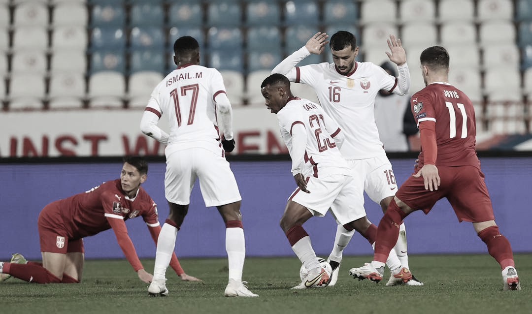 Serbia 4-0 Qatar: la selección catarí entra en una crisis de resultados