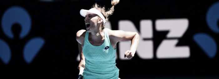 Com grande atuação, Mertens atropela Svitolina e é a primeira semifinalista do Australian Open