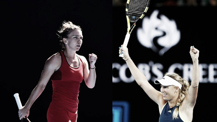Wozniacki vence Halep e conquista seu primeiro título de Grand Slam da carreira (1-2)