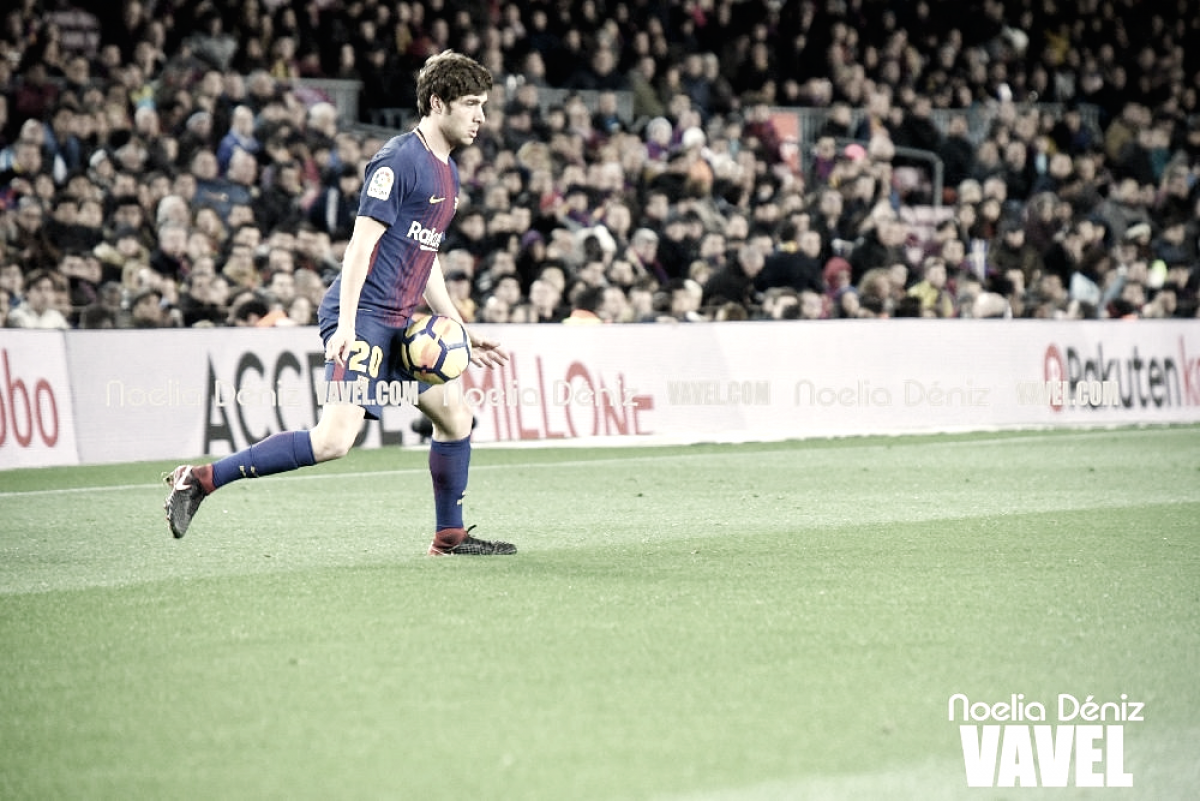 Sergi Roberto: "Nos vamos contentos a Barcelona con los tres puntos"