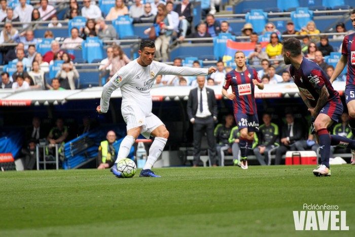 Cristiano Ronaldo, elegido como el mejor jugador del Real Madrid - Eibar