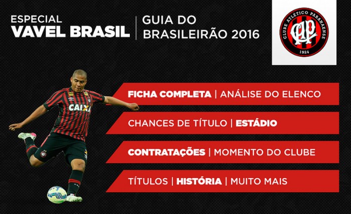 Atlético-PR 2016: melhoras recentes permitem projeções tranquilas no Brasileirão