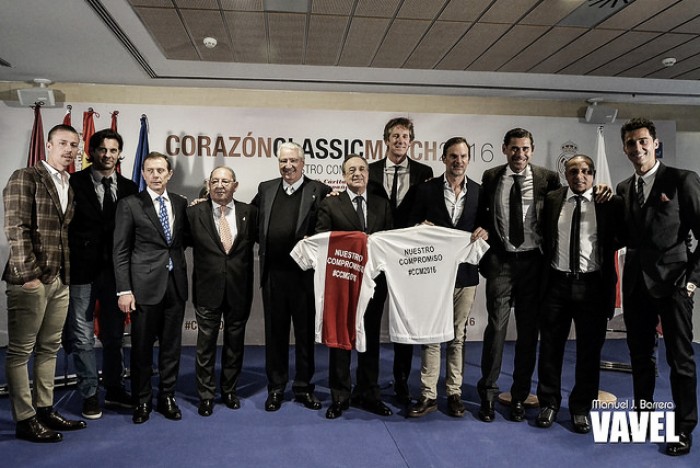 Real Madrid y Ajax presentaron el 'Corazón Classic Match 2016'