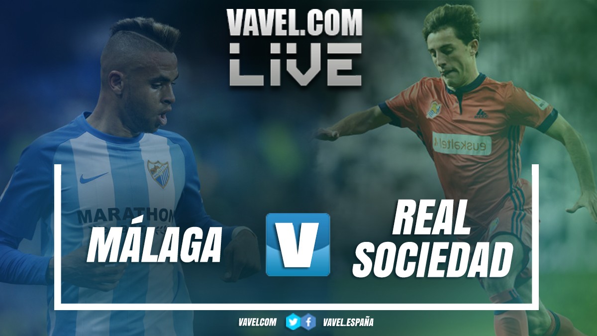 Resumen Málaga 2-0 Real Sociedad en La Liga 2018