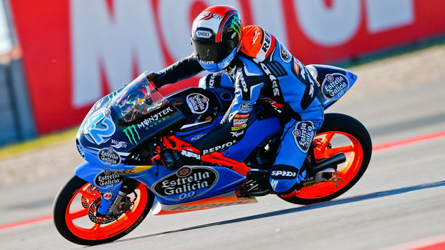 Alex Rins magistrale ad Austin