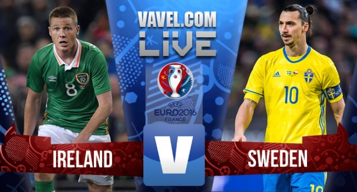 Risultato Irlanda - Svezia Euro 2016 (1-1)