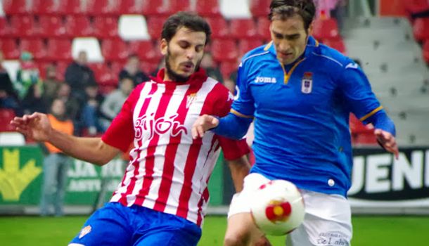 Resultado R.Oviedo - Sporting B en Segunda B 2014 (1-4)