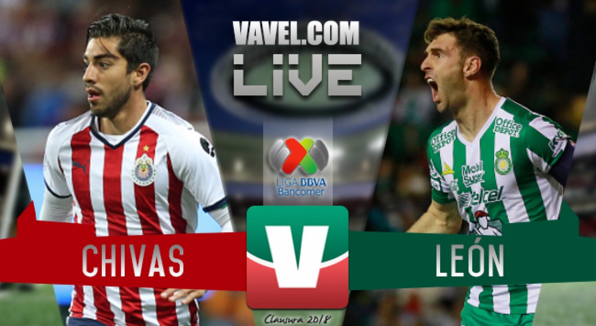 Goles del partido Chivas vs León en Liga MX 2018 (0-2) Goles del partido Chivas vs León en Liga MX 2018 (0-2)