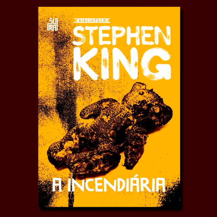 Suma divulga capa de A Incendiária, novo volume da Biblioteca Stephen King
